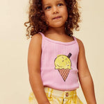 Sproet & Sprout | Girls spaghetti top ice cream