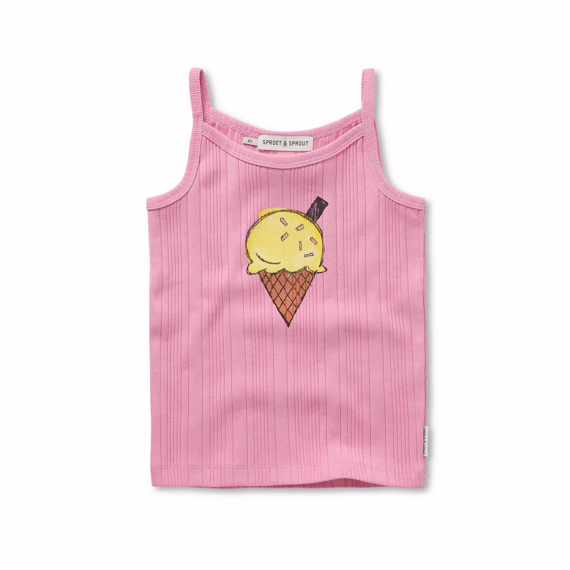 Sproet & Sprout | Girls spaghetti top ice cream