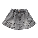Sproet & Sprout | Grey denim skirt | Grey denim