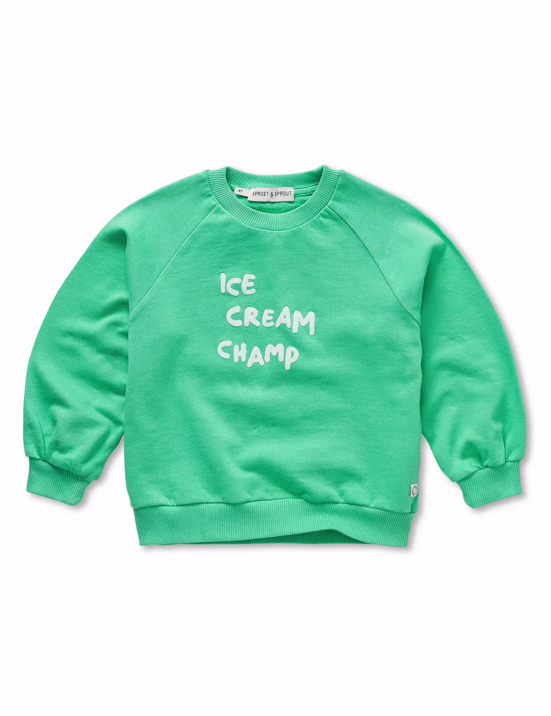 Sproet & Sprout | Raglan sweatshirt ice cream champ