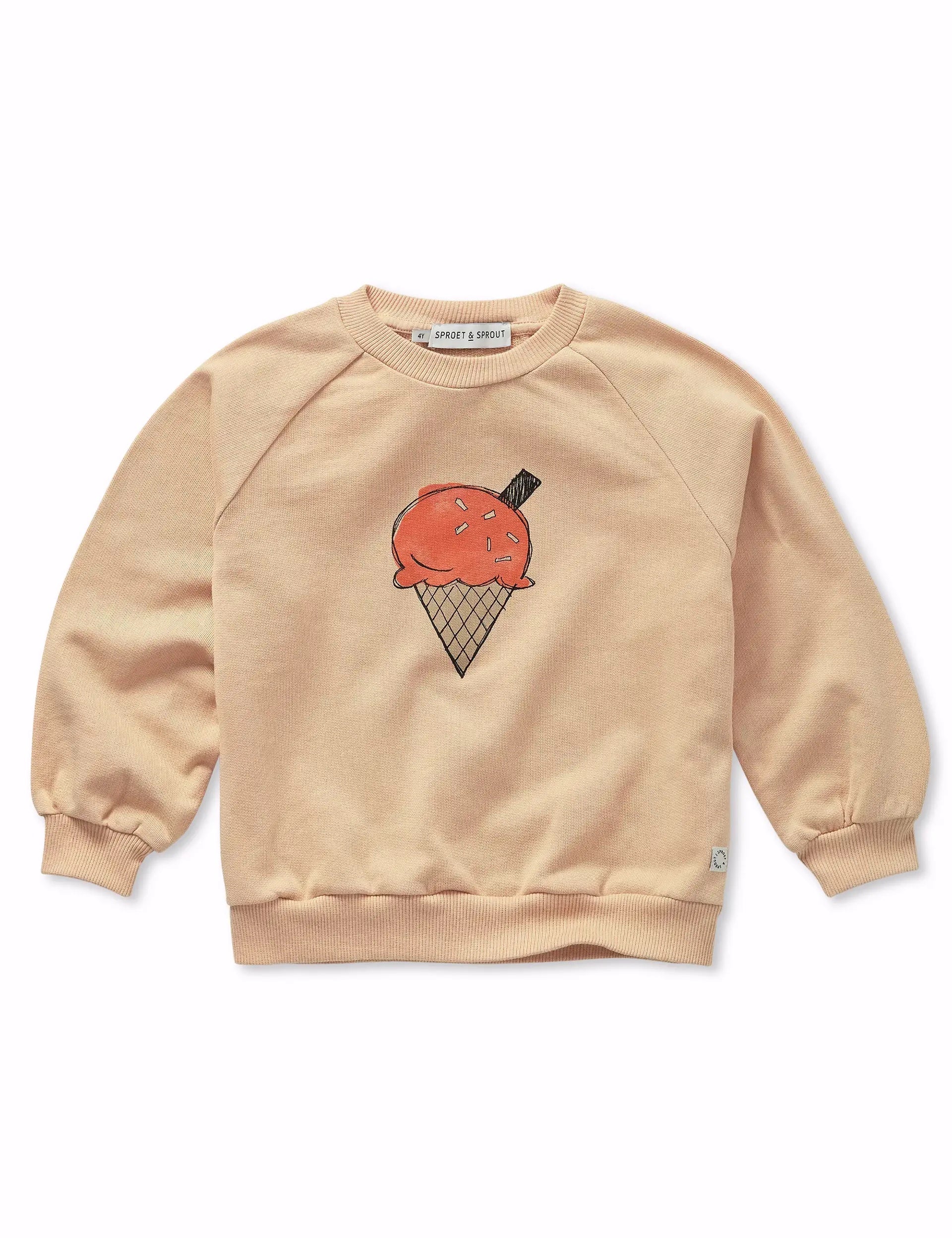 Sproet & Sprout | Raglan sweatshirt ice cream