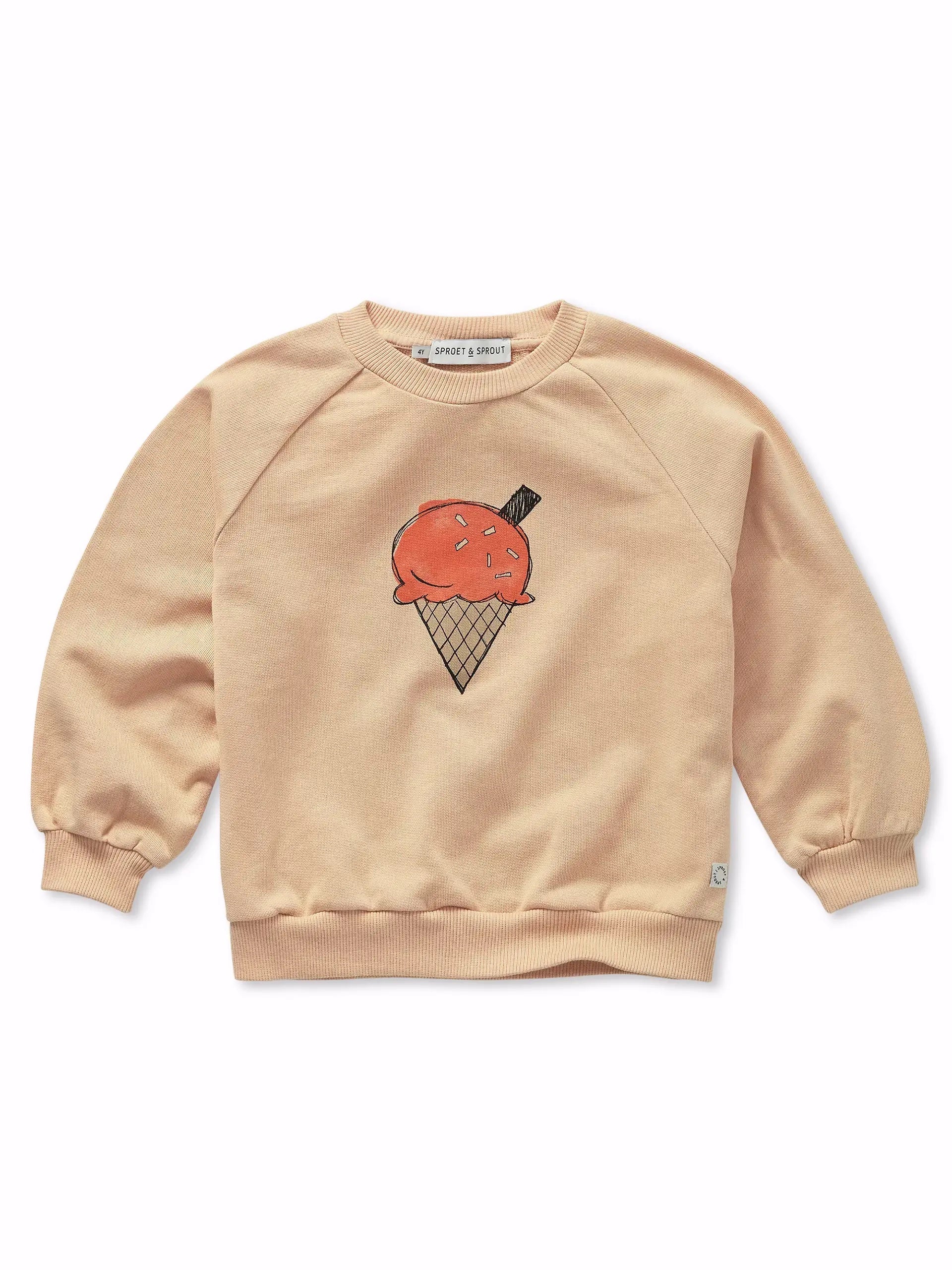 Sproet & Sprout | Raglan sweatshirt ice cream