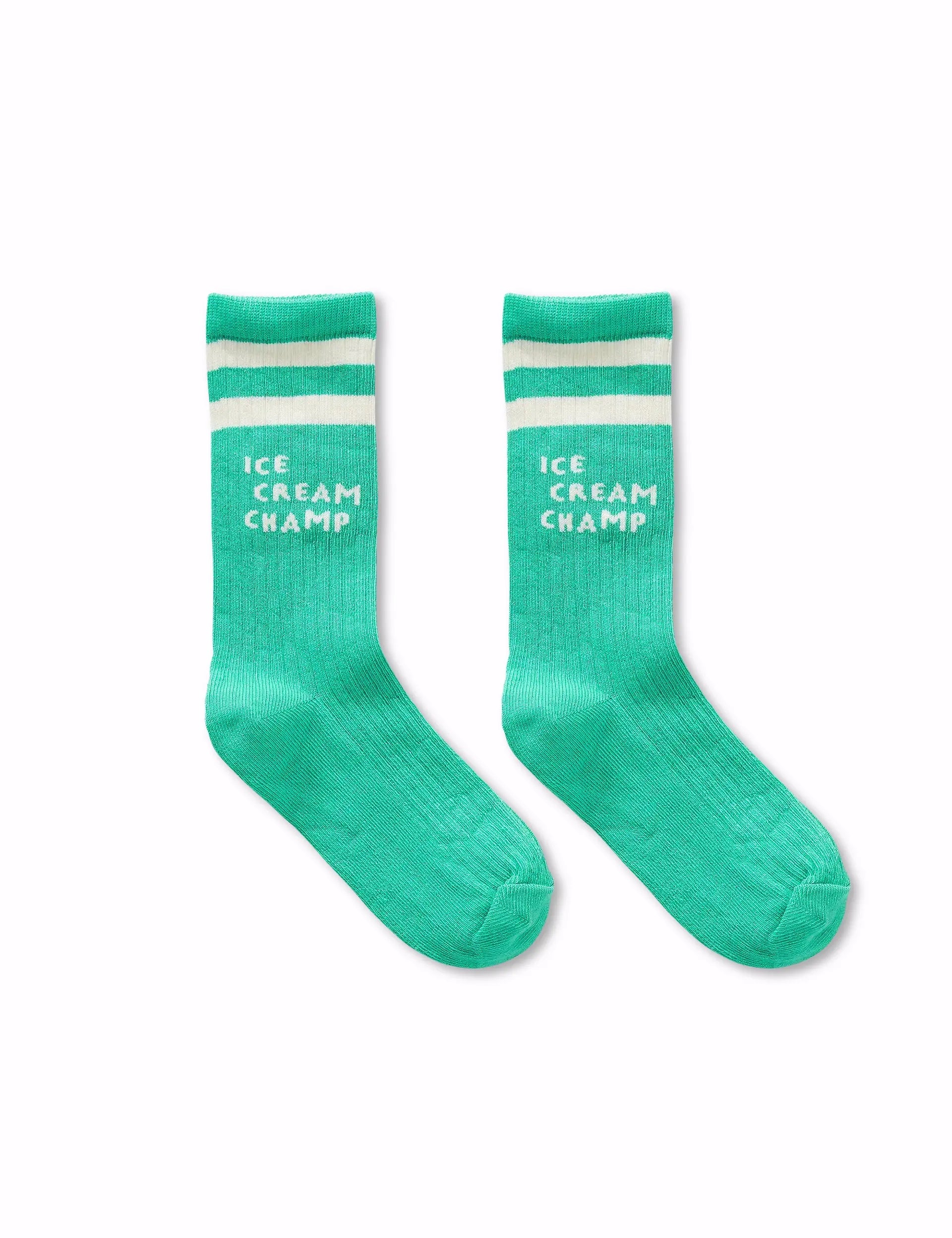 Sproet & Sprout | Socks ice cream champ jade green