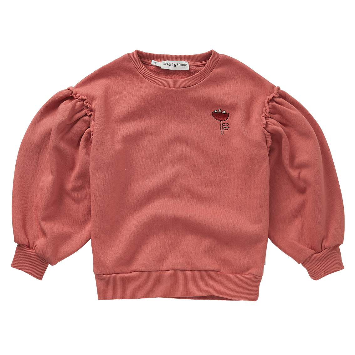 Sproet & Sprout | Sweatshirt girls puff sleeves | Palette