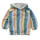 Sproet & Sprout | Sweatshirt hoody stripes | Grey melee