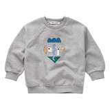 Sproet & Sprout | Sweatshirt raglan self portrait | Grey melee