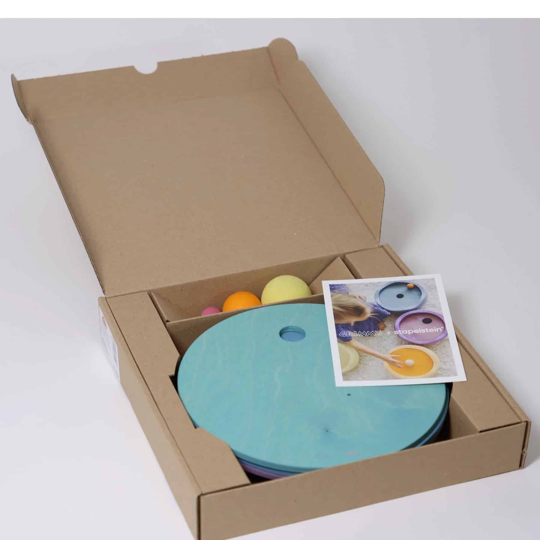 Stapelstein | Pastel set Classic + Grimms