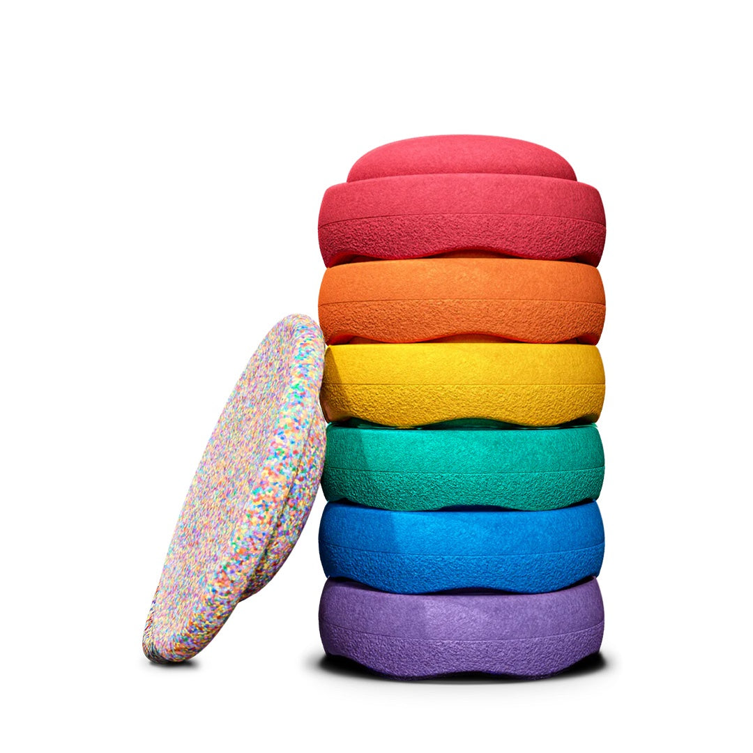 Stapelstein Rainbow Set Classic Spring Special