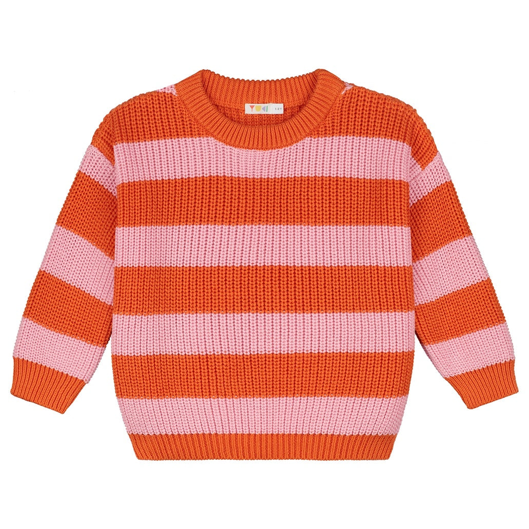Yuki | Stripes knitted sweater | Festival