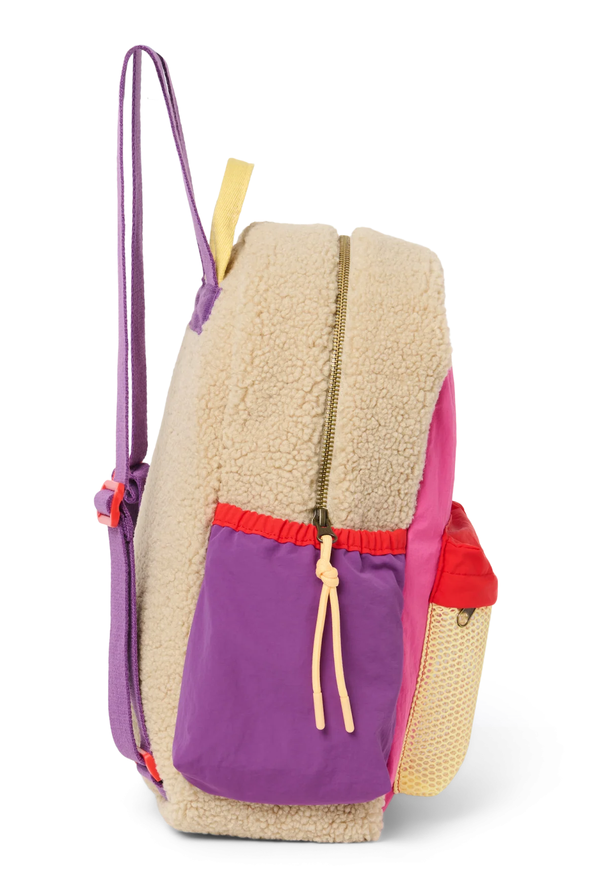 Studio Noos | Bright Pink Patchwork midi backpack