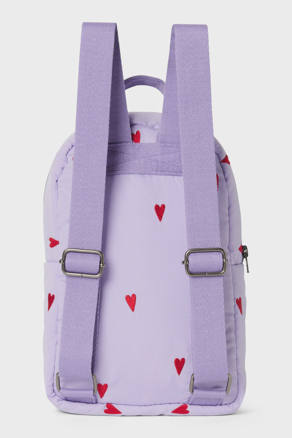 Studio Noos Puffy mini backpack hart paars