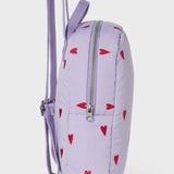 Studio Noos Puffy mini backpack hart paars