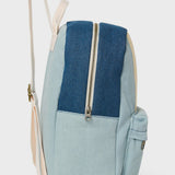 Studio Noos patchwork midi backpack denim
