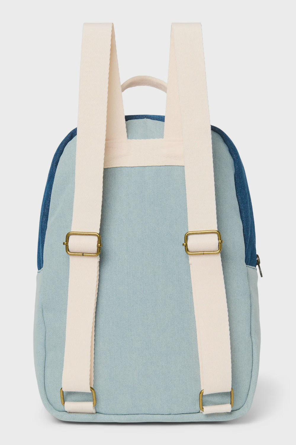 Studio Noos patchwork midi backpack denim