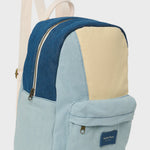 Studio Noos patchwork midi backpack denim