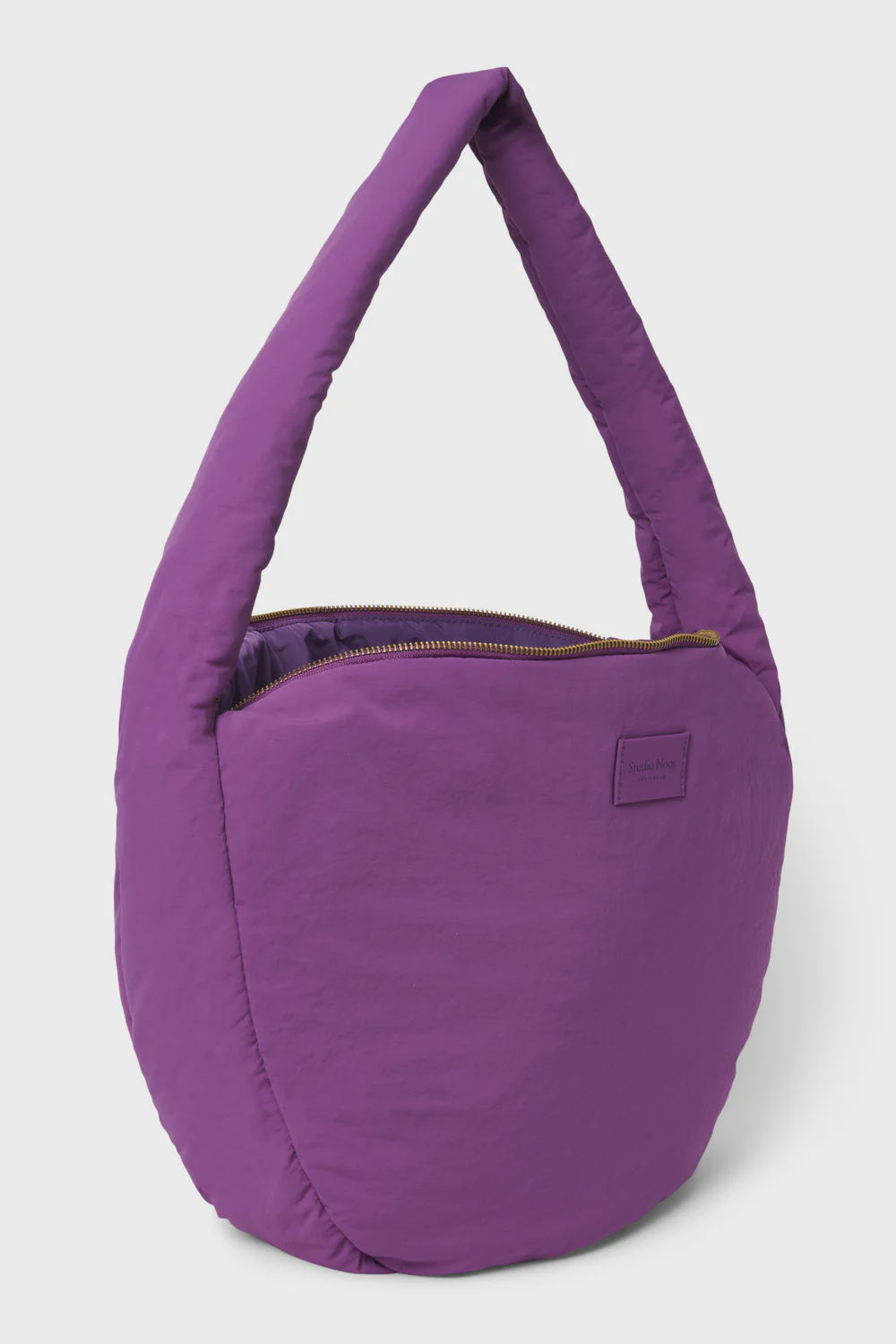 Studio Noos puffy cross body bag purple