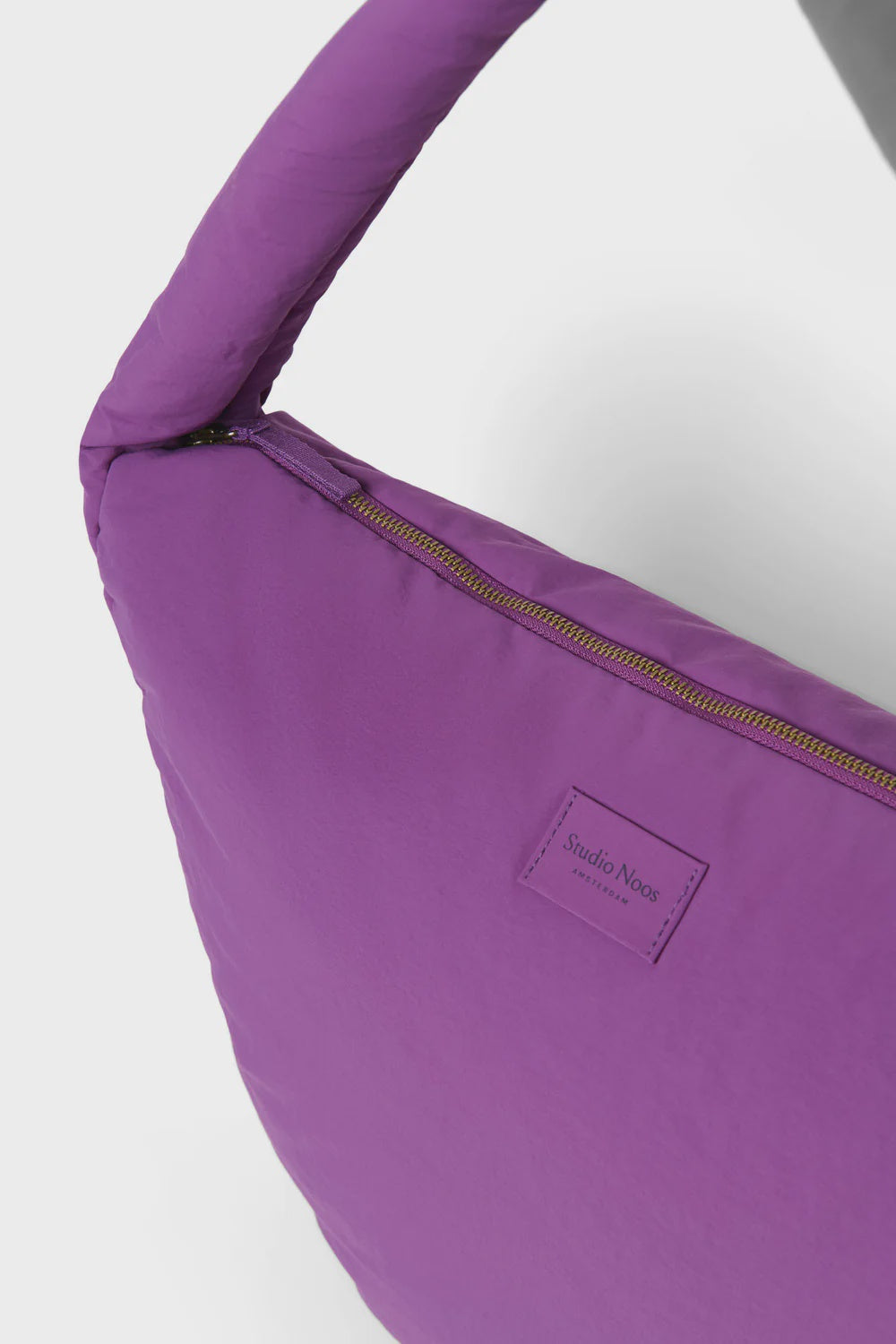 Studio Noos puffy cross body bag purple
