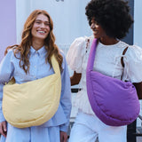 Studio Noos puffy cross body bag purple