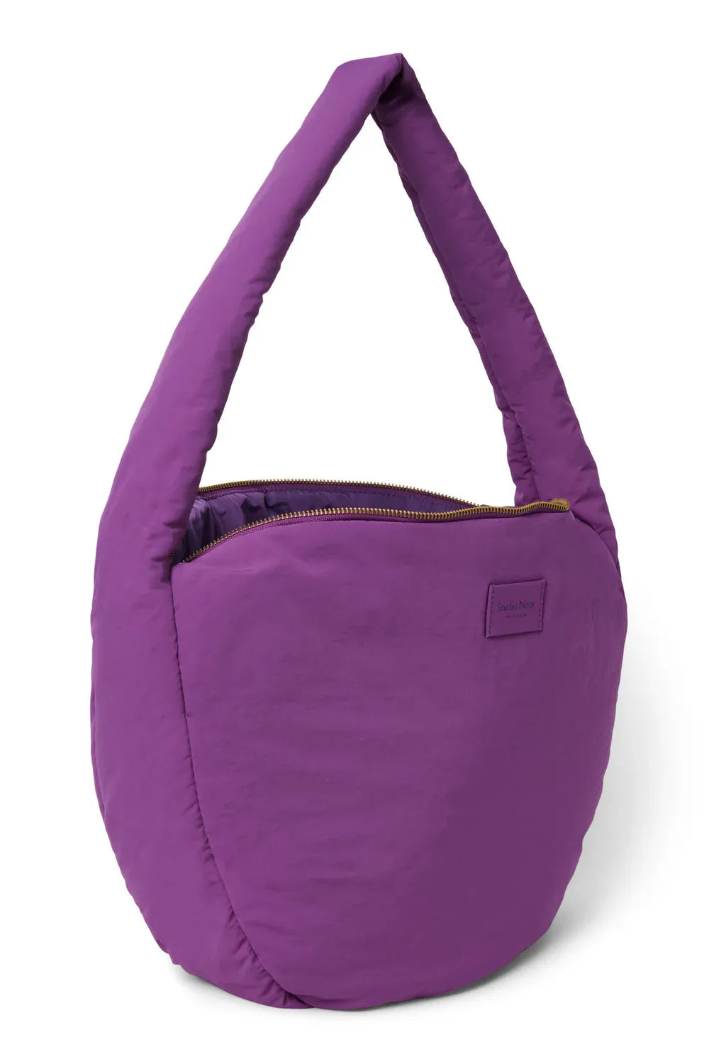 Studio Noos puffy cross body bag purple