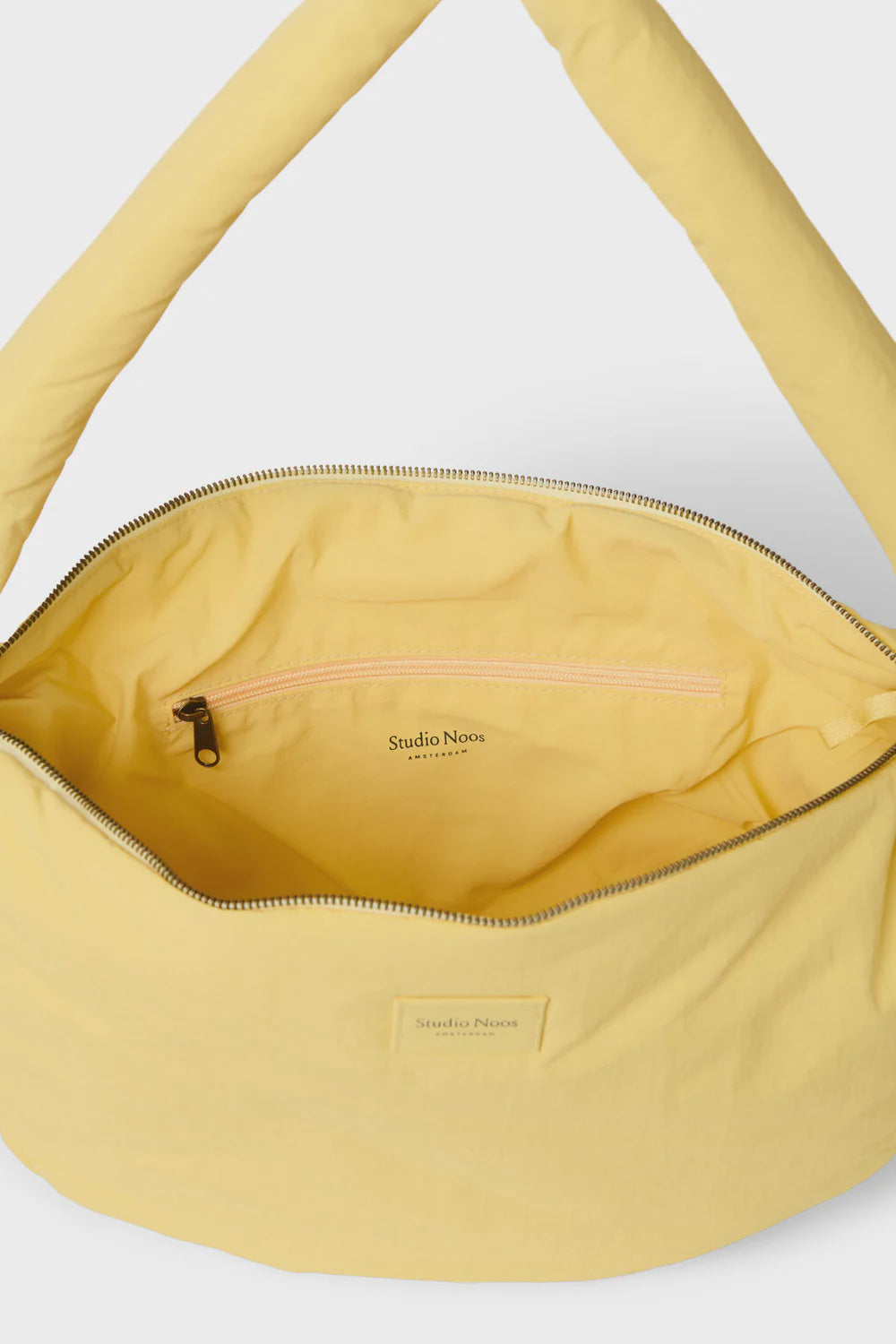 Studio Noos puffy cross body butter yellow