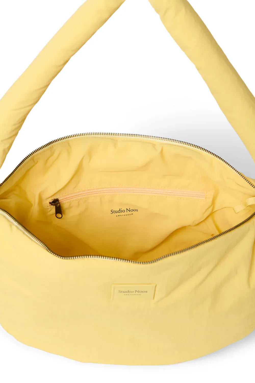 Studio Noos puffy cross body butter yellow