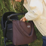 Studio Noos puffy diaper bag brown