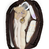 Studio Noos puffy diaper bag brown