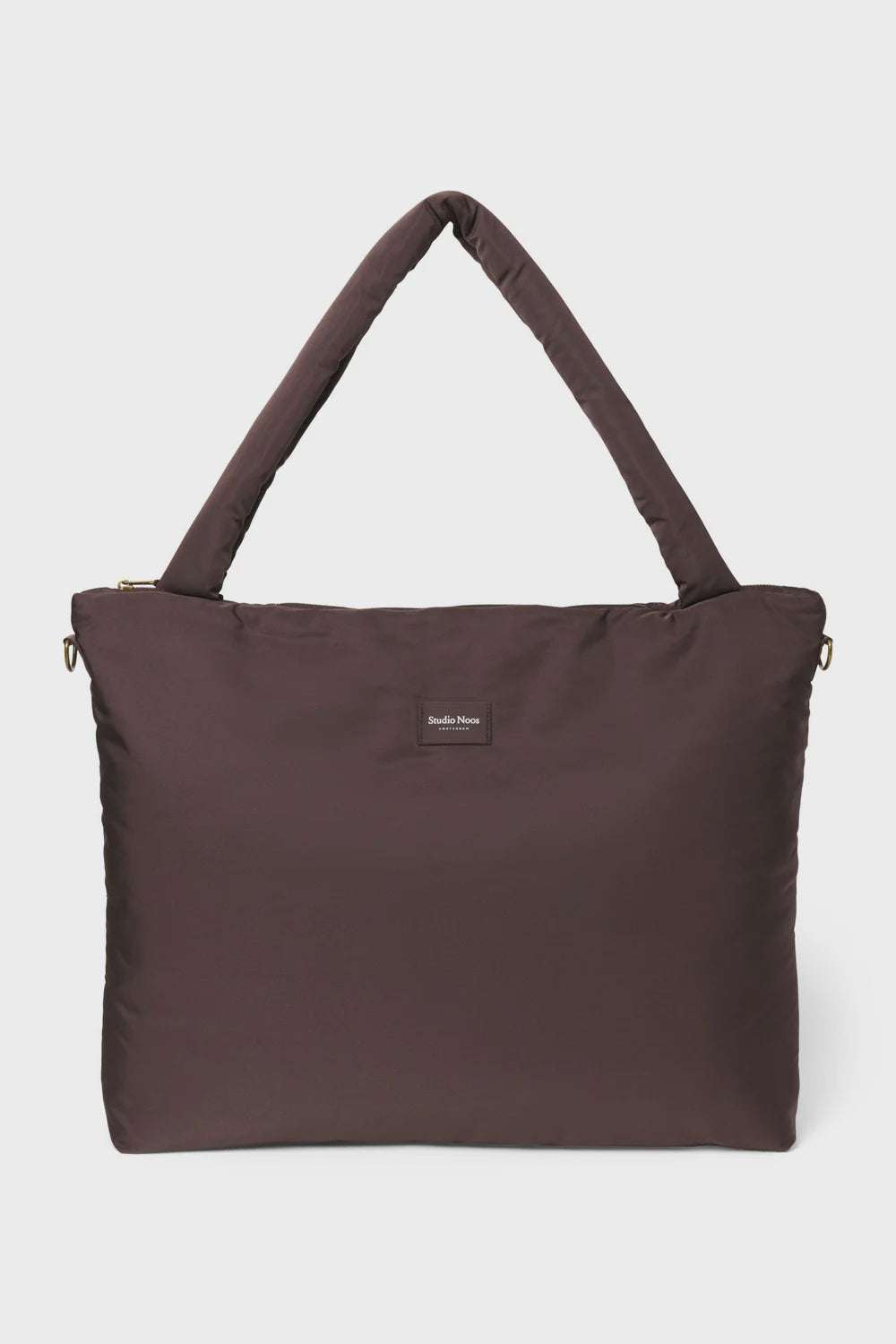 Studio Noos puffy diaper bag brown