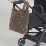 Studio Noos teddy mom bag hart bruin