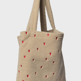 Studio Noos teddy mom bag hart rood