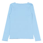 THE NEW | Rya l_s rib tee -forever blue