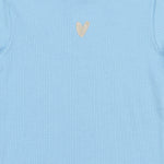 THE NEW | Rya l_s rib tee -forever blue