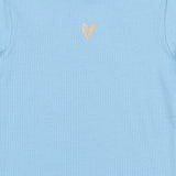 THE NEW | Rya l_s rib tee -forever blue
