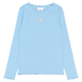 THE NEW | Rya l_s rib tee -forever blue