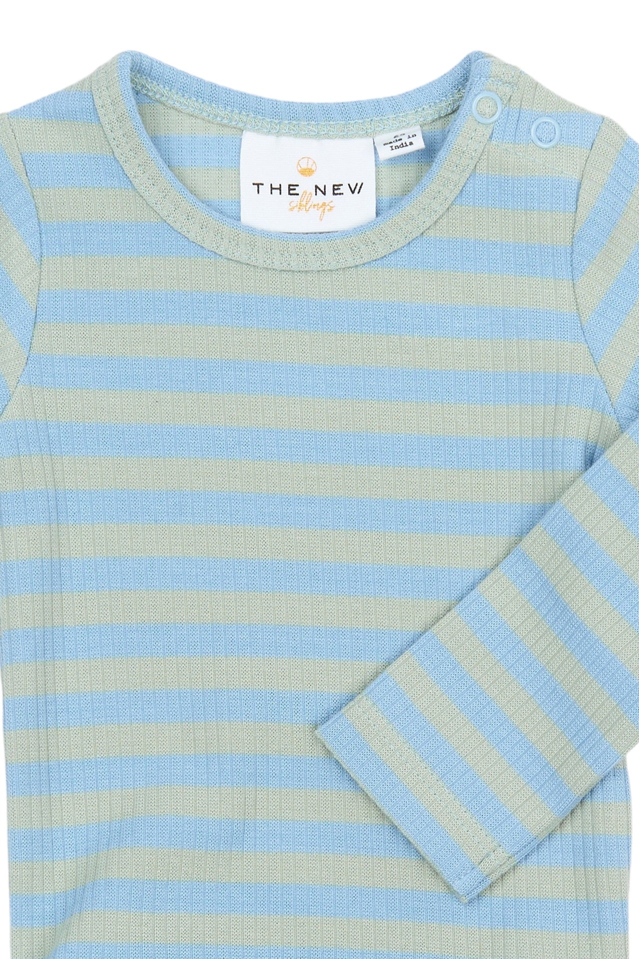 THE NEW SIBLINGS | Fro l_s rib body forever blue striped