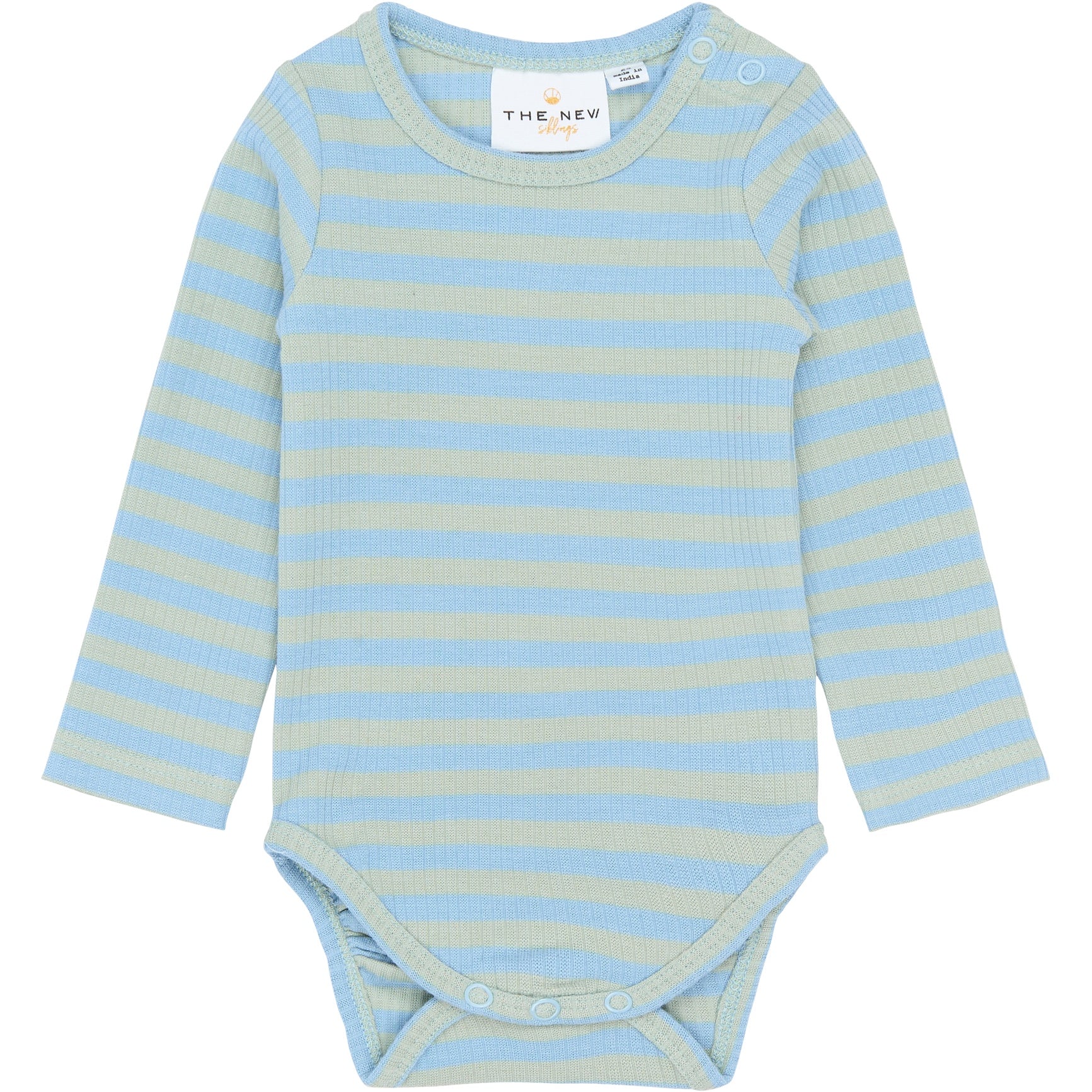 THE NEW SIBLINGS | Fro l_s rib body forever blue striped