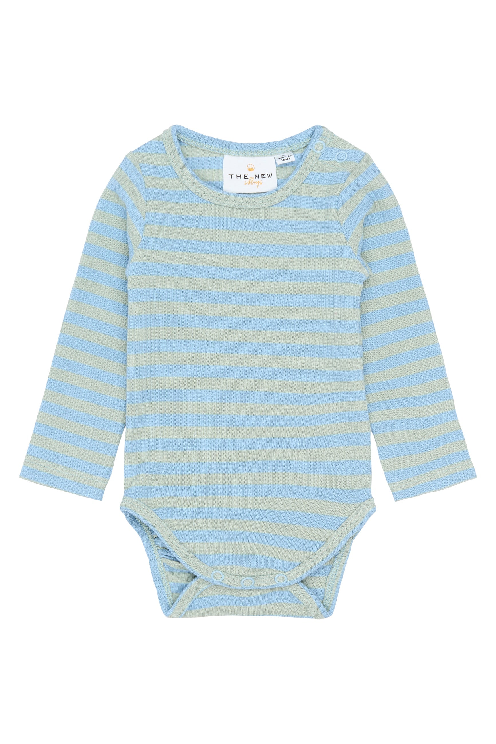 THE NEW SIBLINGS | Fro l_s rib body forever blue striped