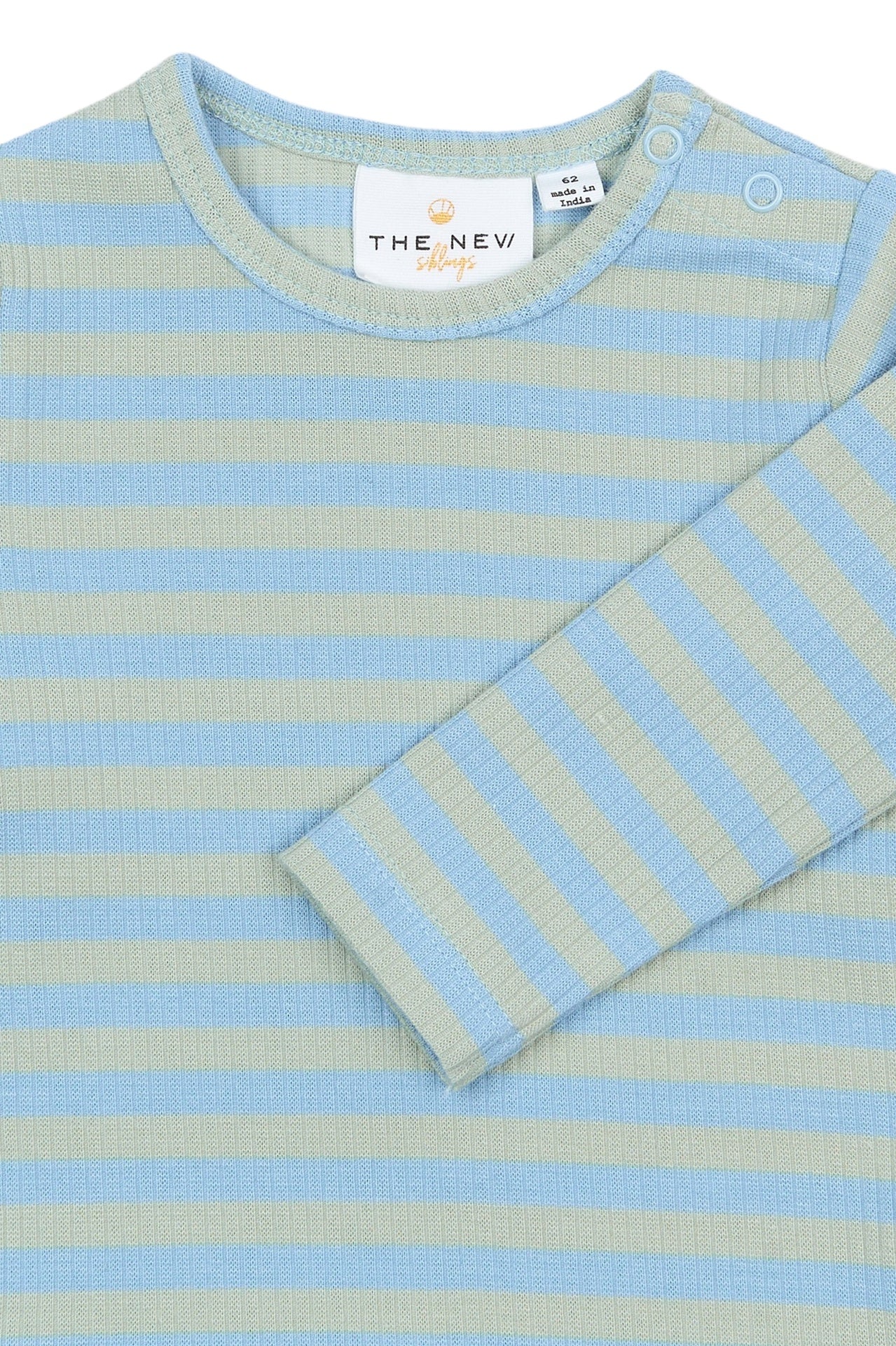 THE NEW SIBLINGS | Fro l_s rib tee forever blue striped