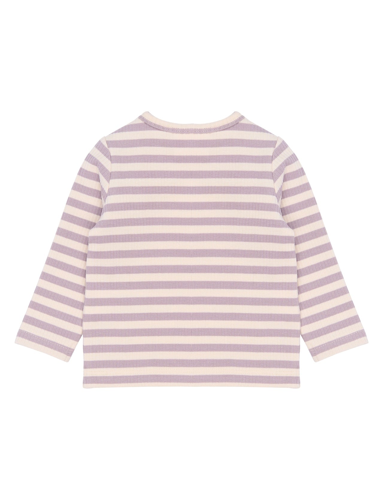 THE NEW SIBLINGS | Fro l_s rib tee sea fog striped