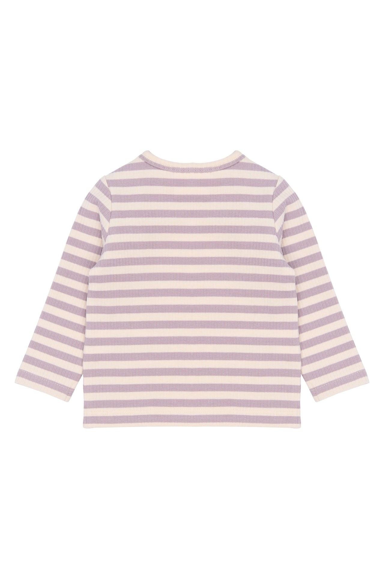 THE NEW SIBLINGS | Fro l_s rib tee sea fog striped