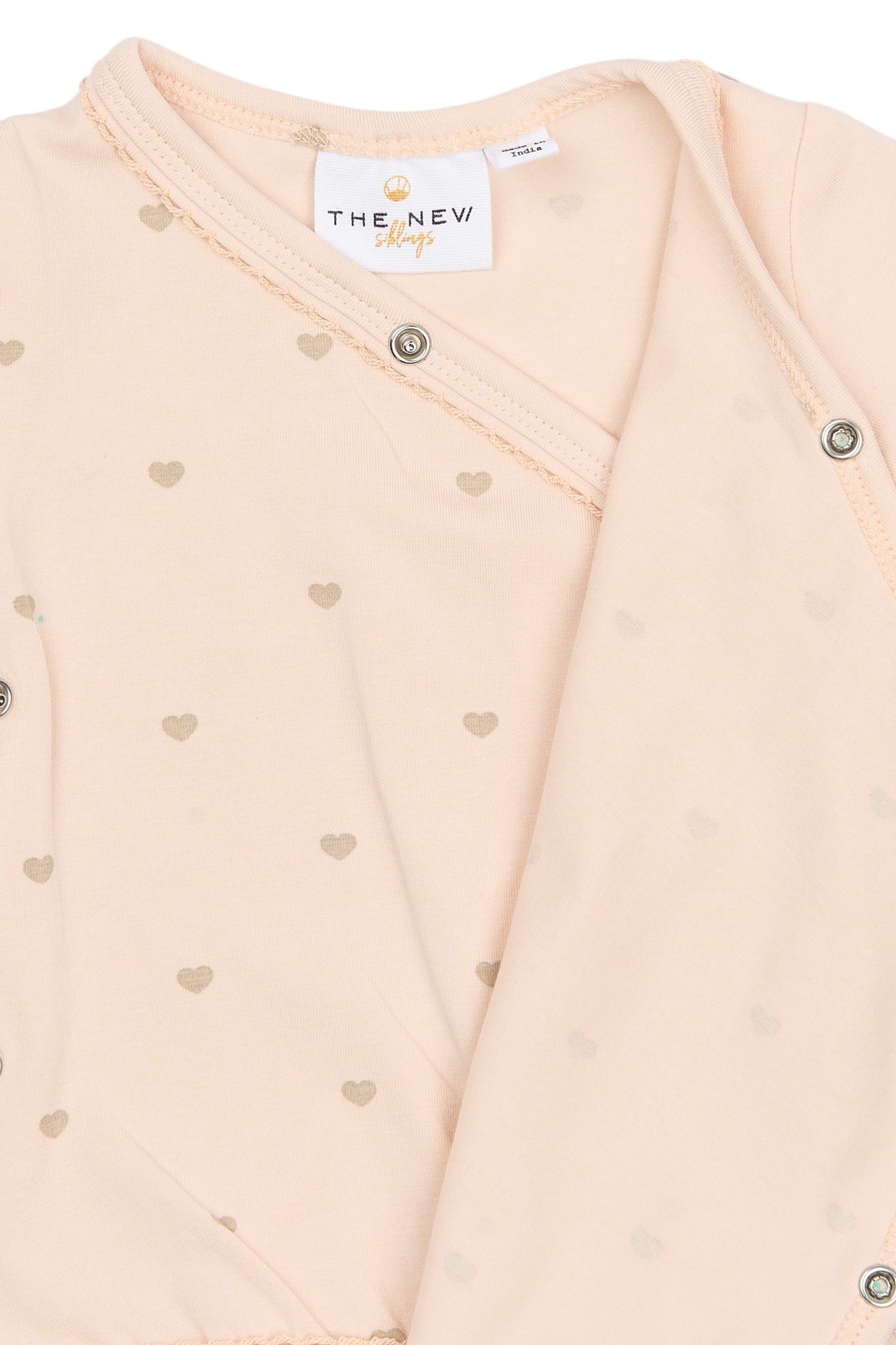 THE NEW SIBLINGS | Nova l_s wrap body silver peony AOP