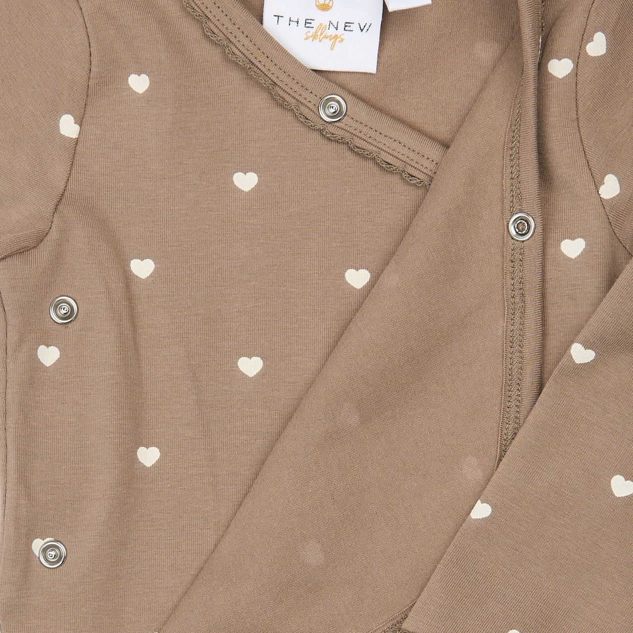 THE NEW SIBLINGS | Nova l_s wrap body | taupe gray