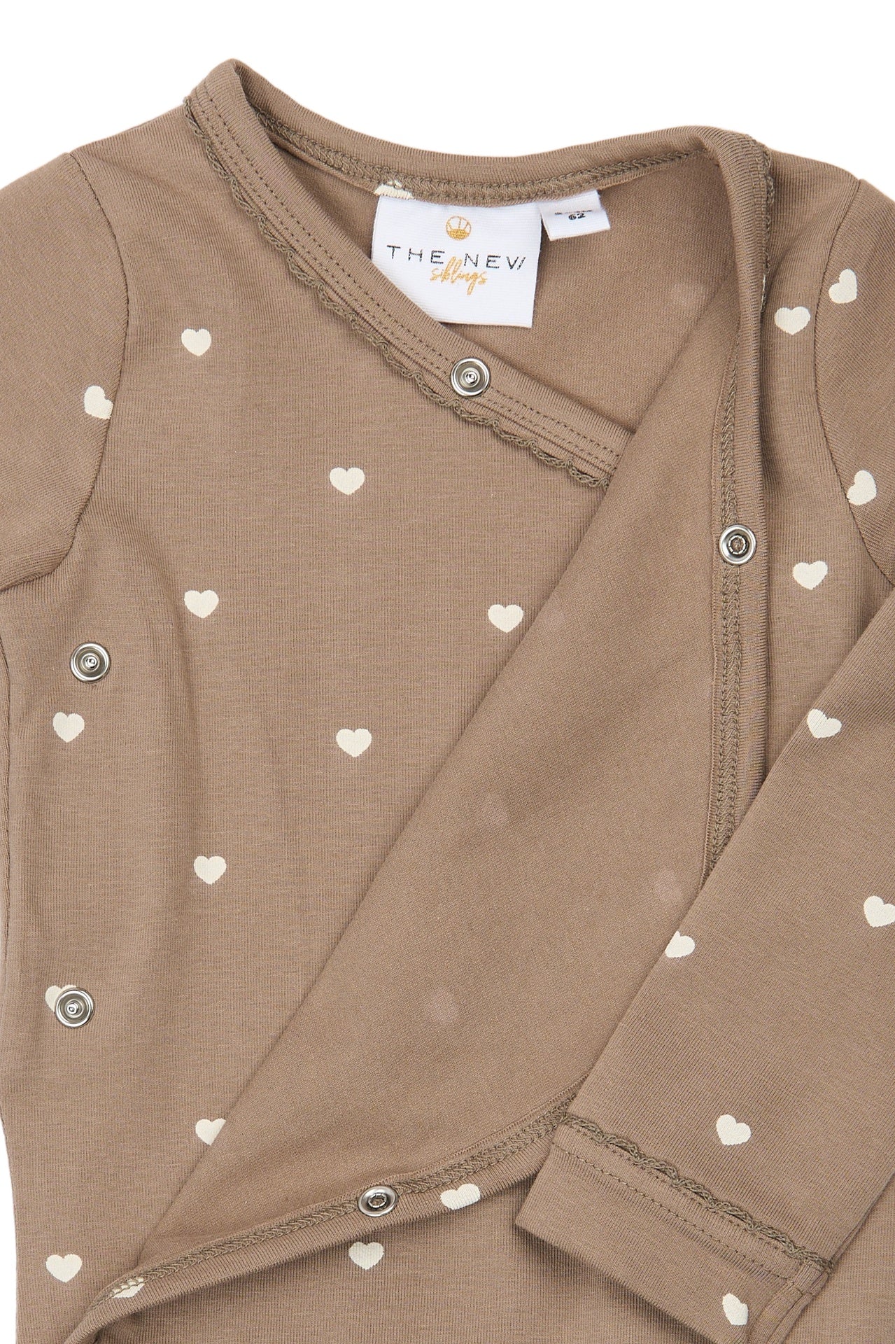 THE NEW SIBLINGS | Nova l_s wrap body | taupe gray
