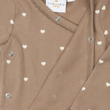 THE NEW SIBLINGS | Nova l_s wrap body | taupe gray