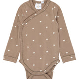 THE NEW SIBLINGS | Nova l_s wrap body | taupe gray
