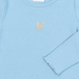 THE NEW SIBLINGS | Rianna l_s rib tee forever blue