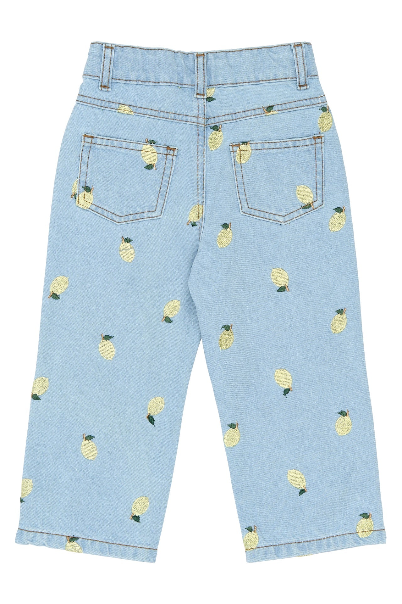THE NEW SIBLINGS | Saja regular fit jeans light blue denim EMB
