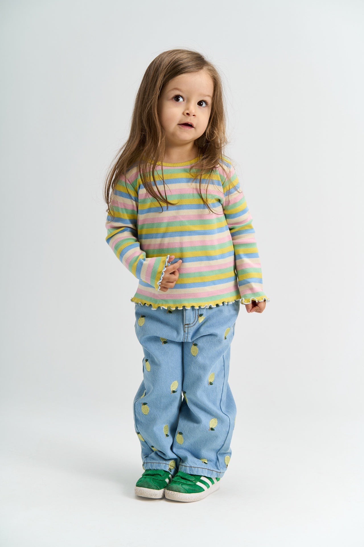 THE NEW SIBLINGS | Saja regular fit jeans light blue denim EMB