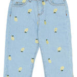 THE NEW SIBLINGS | Saja regular fit jeans light blue denim EMB