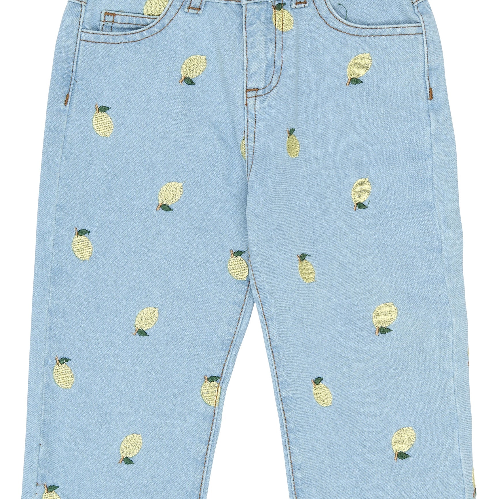 THE NEW SIBLINGS | Saja regular fit jeans light blue denim EMB